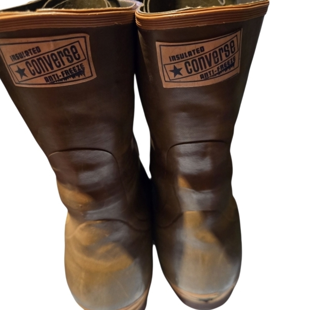 Converse Insulated Brown Boots, Mens, Size 12, Vintage - Picture 3 of 11